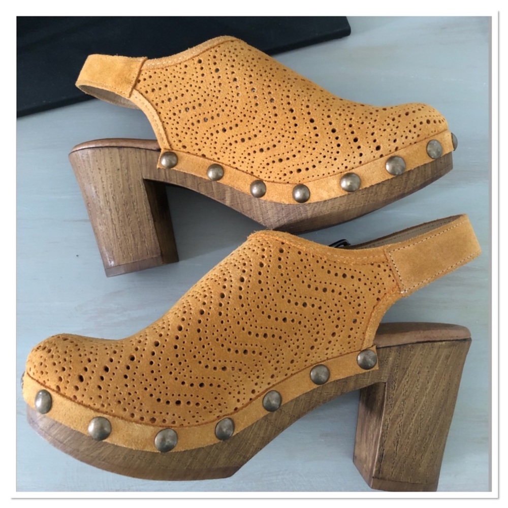 Eric Michael Suede Mule Closed Toe - image 5